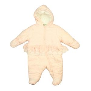 Calvin Kein Girls Pink Snowsuit size: 3-6 Months